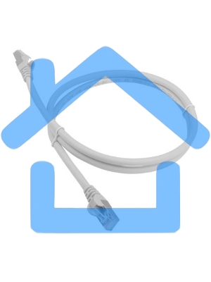 Патч-корд LANMASTER LSZH FTP кат.6A, 1.0 м, белый