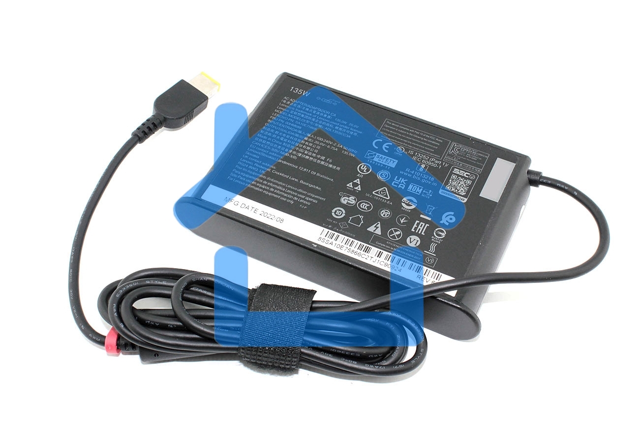 Блок питания (сетевой адаптер) для ноутбуков Lenovo 20V 6.75A 135W USB