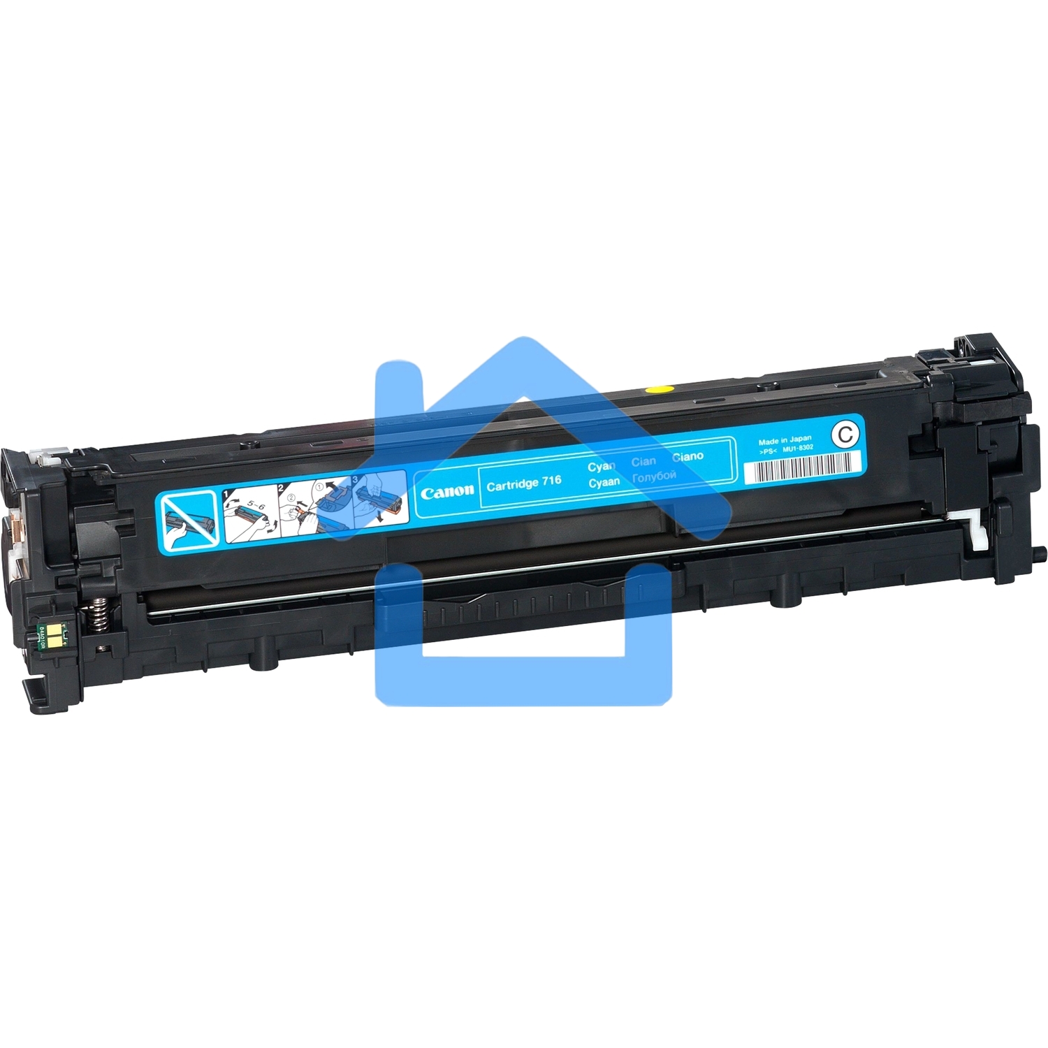 Картридж лазерный Canon Cartridge 716C (1979B002) голубой (1500 стр.) для Canon LBP5050/5050N