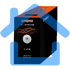 Кабель Exegate EX256748RUS Кабель UTP 4 пары кат.5e Exegate бескислородная медь, FLUKE® test pass, бухта 305м, серый, PVC