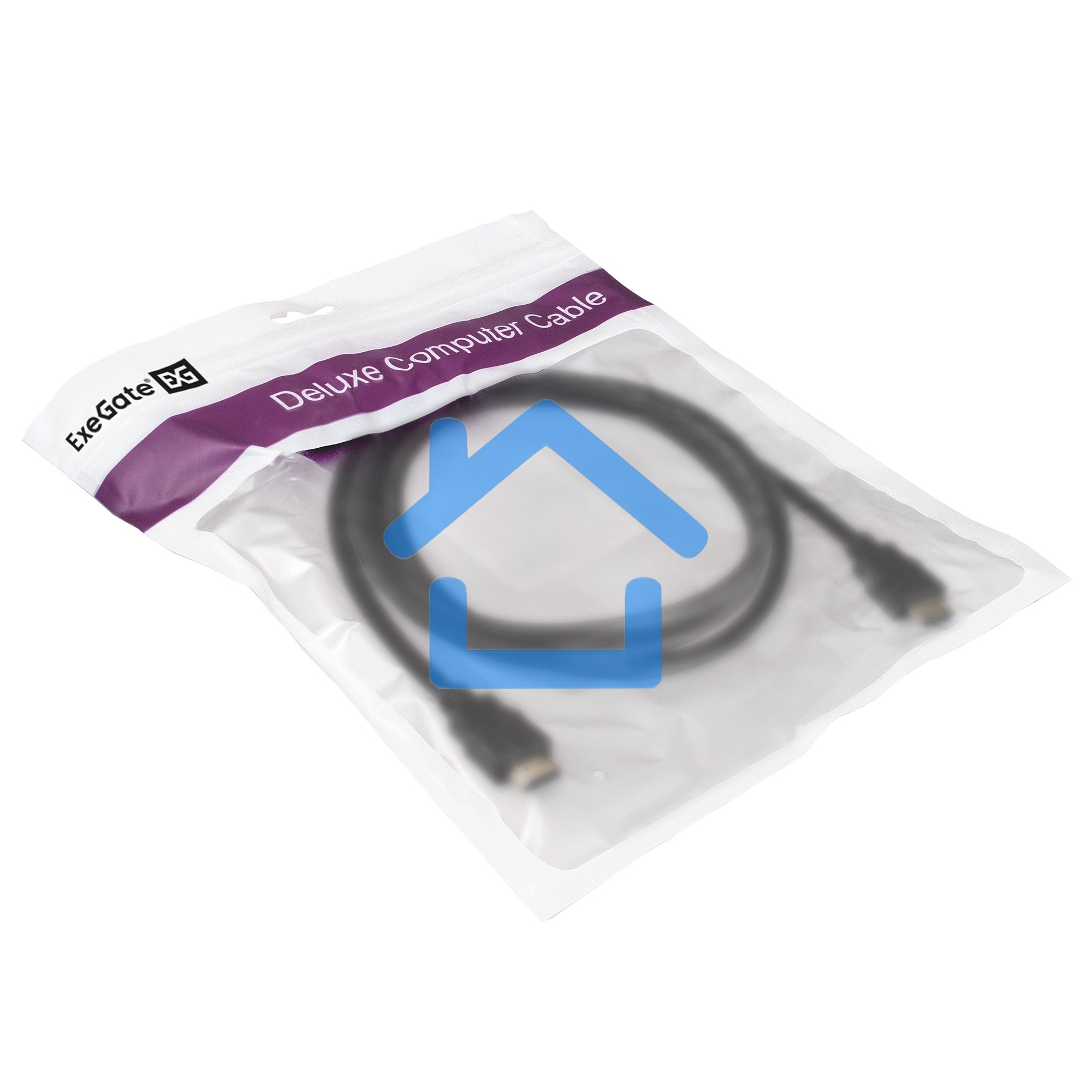 Кабель HDMI ExeGate EX287730RUS EX-CC-HDMI2-1.8 (19M/19M, v2.0, 1,8м, 4K UHD, Ethernet, позолоченные контакты)