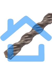 Бур по бетону Denzel двойная спираль, Cobalt W-tip, 12x600 мм, SDS PLUS