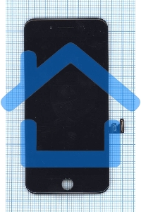 Дисплей для Apple iPhone 8 Plus в сборе с тачскрином (Foxconn) черный