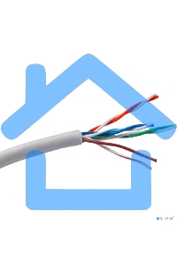 Кабель Exegate UTP 4 EX261518RUS пары кат.5e Exegate Special CCA, бухта 305м, серый, PVC