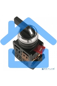 Переключатель ALC-22 на 2 полож. черный 1з+1р ИЭК BSW10-ALC-2-K02
