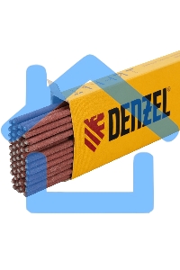 Электроды DER-46, диам. 2,5 мм, 1 кг., рутиловое покрытие Denzel