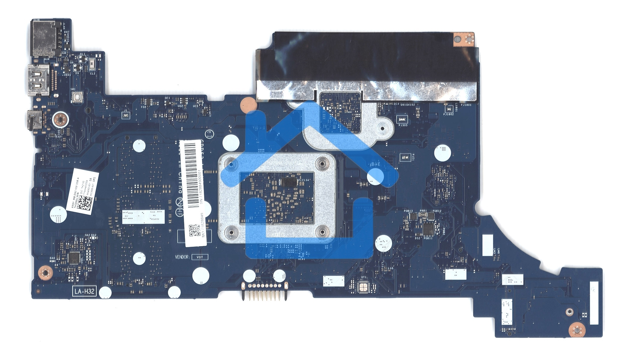 Материнская плата LA-H32AP GPP53 HP 15-GW AMD Athlon 3250U Radeon 620