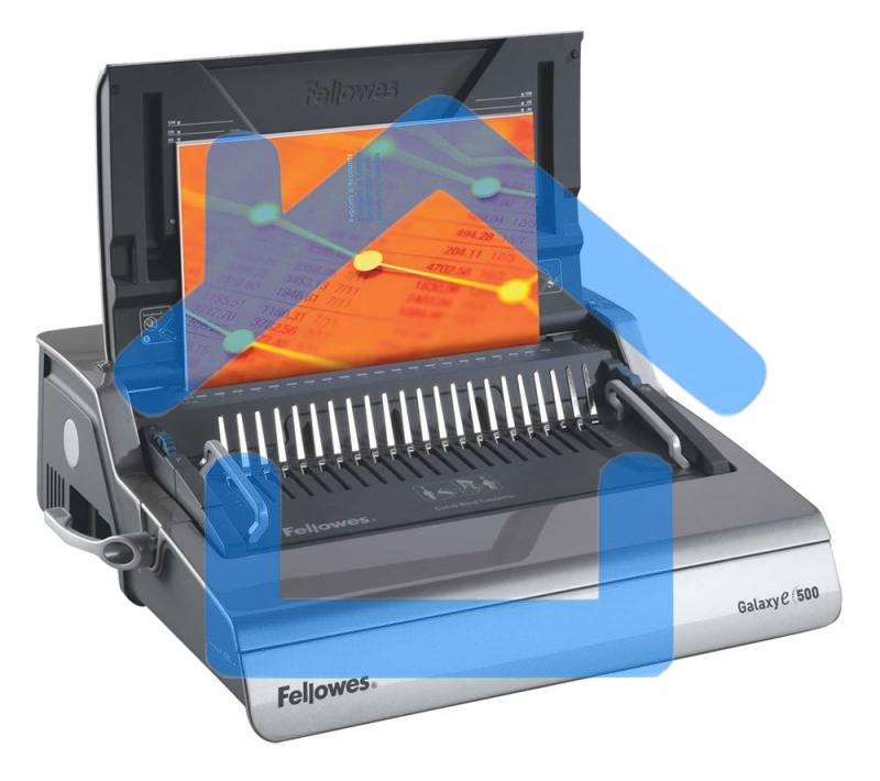 Переплетчик Fellowes Galaxy E (FS-56221) A4/перф.25л.сшив/макс.500л./пластик.пруж. (6-50мм)/электр.
