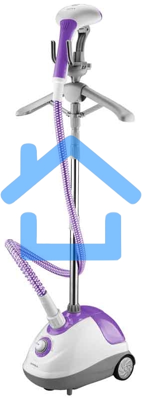 Отпариватель напольный Supra SBS-161 1650Вт белый/фиолетовый