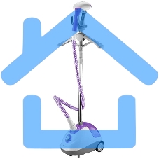 Отпариватель напольный Supra SBS-161 1650Вт белый/фиолетовый