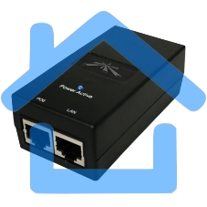 Сетевое оборудование UBIQUITI POE-15-12W(EU) блок питания с PoE, 220 VAC -> 15VDC, 0,8A - для абонентов