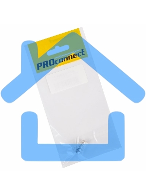 Разъем антенный на кабель Proconnect, штекер F для кабеля RG-6, (1шт.) (пакет)