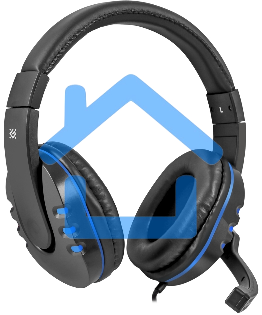 Гарнитура Defender GAMING WARHEAD G-160 BLACK/BLUE