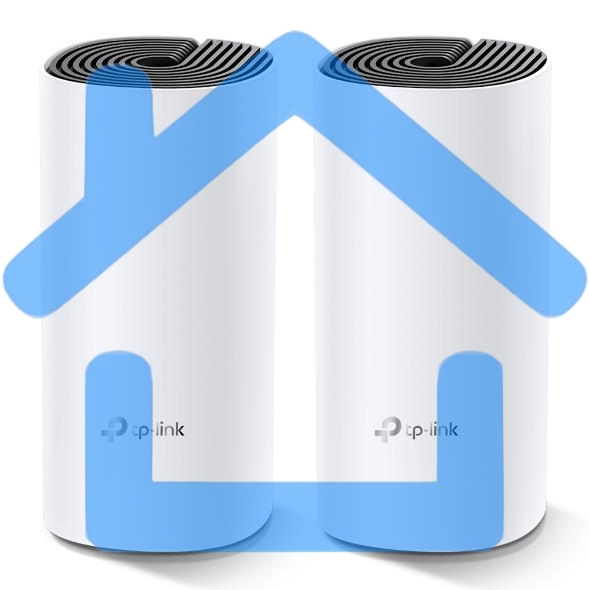 Роутер беспроводной TP-Link DECO M4 (DECO M4(2-PACK)) AC1200 10/100/1000BASE-TX (упак.:2шт)