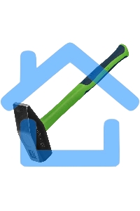 Молоток СИБРТЕХ слесарный, 1500 г, фибергласовая обрезиненная рукоятка СИБРТЕХ 10331