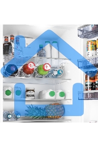 Встраиваемый холодильник Maunfeld MBF193SLFWGR Inverter белый двухкамерный 229/76 л морозилка снизу