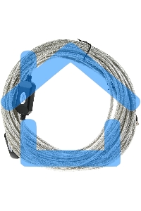 Кабель удлинитель Aopen активный ACU823-15M, USB2.0-repeater AM/AF 15м