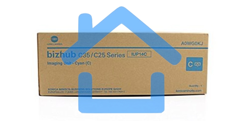 Блок барабана Konica-Minolta bizhub C25/35/35P синий IUP-14C
