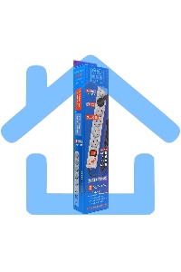 Сетевой фильтр Power Cube 1,9 м 6 розеток (белый) 16B/3,5кВт