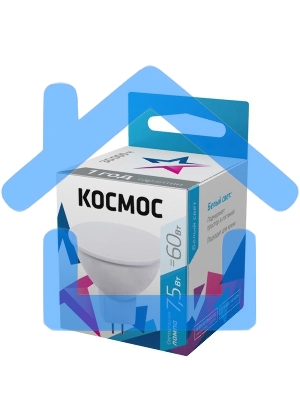 Лампа светодиодная LED BASIC JCDR 7.5Вт 220В GU5.3 4500К Космос LkecLED7.5wJCDRC45