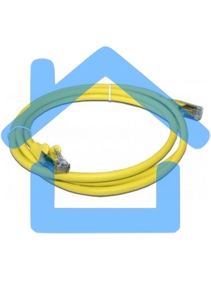 Патч-корд Lanmaster LAN-PC45/S5E-5.0-YL вилка RJ-45-вилка RJ-45 кат.5е 5м желтый LSZH (уп.:1шт)