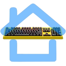 Клавиатура A4Tech Bloody B810RC Punk проводная USB желтый/черный