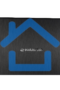 Холодильник Maunfeld MFF176SFSB черный двухкамерный 188/75л морозилка снизу, ручная разморозка