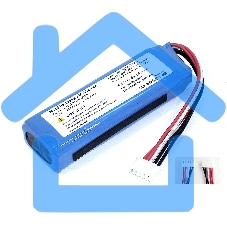 Аккумуляторная батарея для JBL Charge 3 (2016 года) GSP1029102A 6000mAh 3,7V (прямая полярность) Аккумуляторная батарея для JBL Charge 3 (2016 года) GSP1029102A 6000mAh 3,7V (прямая полярность)