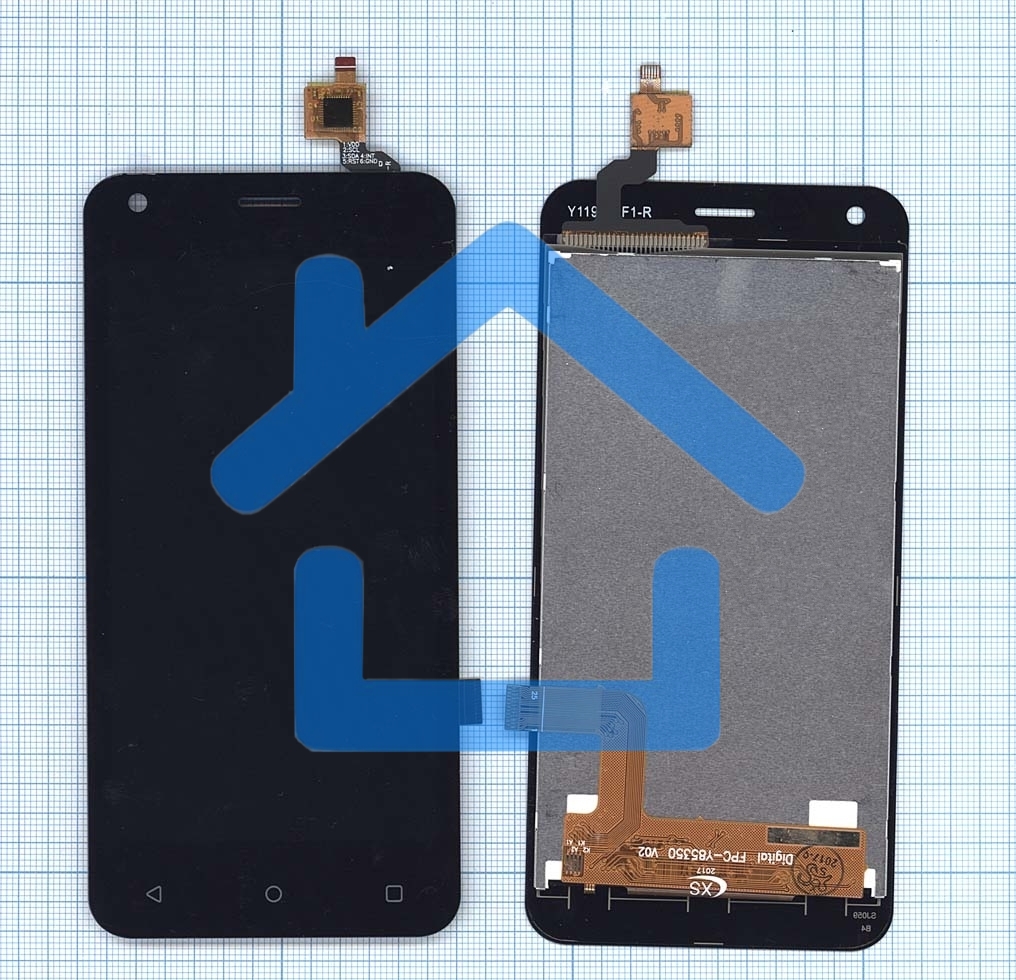 Дисплей для Fly FS455 Nimbus 11, черный