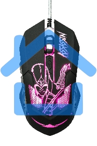 Мышь проводная Qumo Dragon War Assassin M33 черный, 3200 dpi, USB, кнопки - 6