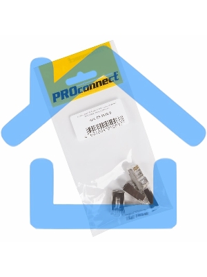 PROconnect Разъем RJ-45(8P8C) под витую пару, FTP экранированный, кат.5e, пакет, 5шт