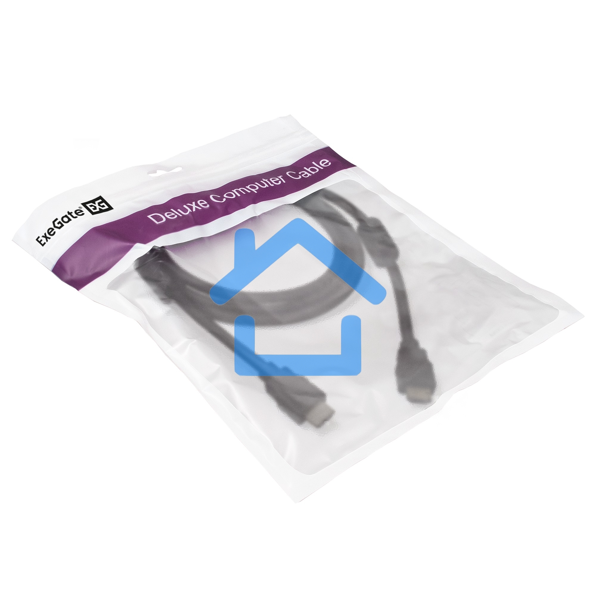 Кабель HDMI Exegate EX287723RUS EX-CC-HDMI2-1.8F (19M/19M, v2.0, 1,8м, 4K UHD, Ethernet, ферритовые кольца, позолоченные контакты)