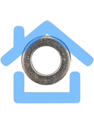 Шайба плоская KRANZ DIN 125, M12, упаковка поставщика