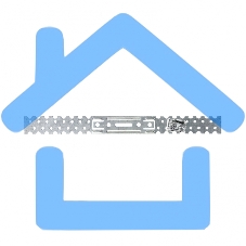 Подвес прямой 0,6мм, 300x30мм для профиля РР 60х27мм, Россия Сибртех