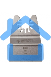 Насадка-шабер для МФИ, Inox, для снятия краски, ширина 50 мм, ступенчатая Denzel