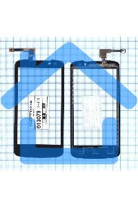 Сенсорное стекло (тачскрин) для LG P930 Nitro HD, черное