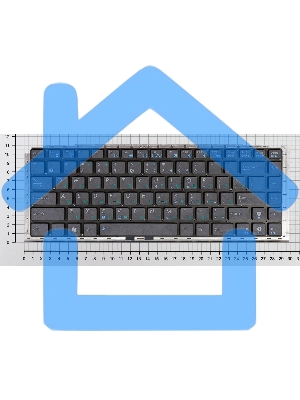 Клавиатура для ноутбука Asus UX30 UX30S черная