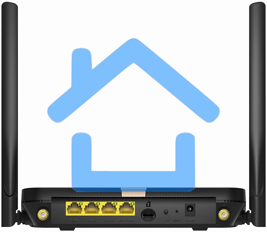 Маршрутизатор Cudy LT500D AC1200 Wi-Fi cat. 4 черный