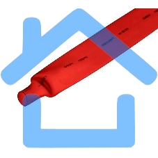 Трубка термоусадочная 40.0/20.0 1м красн. Rexant 24-0004