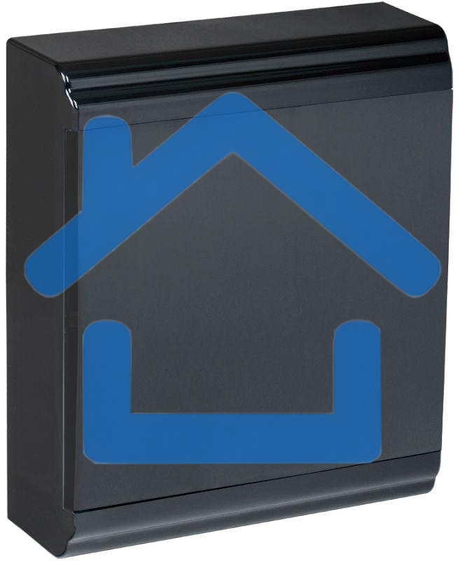 Корпус модульный IEK MKP13-N-01-24-41-K02 пл. нав. ЩРН-П-24 PRIME черный IP41