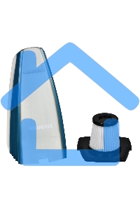 Пылесос ручной Starwind SCH1250 бирюзовый/серый 1000Вт уборка сухая контейнер