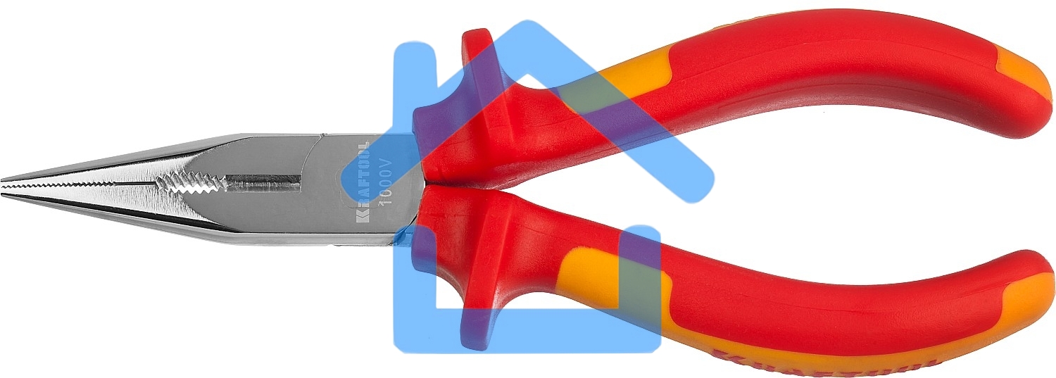 Тонконосы KRAFTOOL 2202-3-16_z01 electro-kraft cr-mo сталь двухкомп. рукоят. хром. покр. 160мм