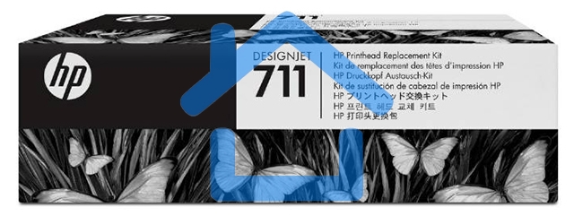 Комплект для замены печатающей головки HP 711 C1Q10A для HP Designjet T120/T520