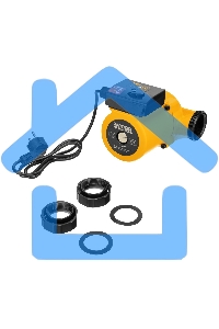 Циркуляционный насос CP32-8, напор 8 м, 160 л/мин, 1 м кабель, монт. длина 180 мм Denzel