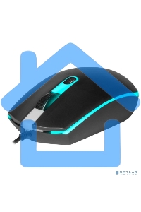 Мышь проводная Defender Dot MB-986 черный, 1600 dpi, USB, кнопки - 4