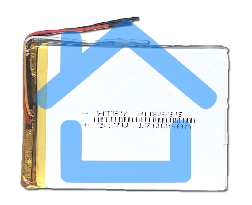 Аккумулятор Li-Pol (батарея) 3*65*85мм 3pin 3.7V/1700mAh