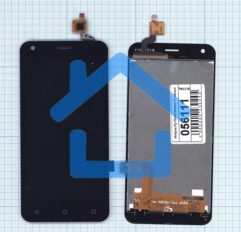 Дисплей для Fly FS455 Nimbus 11, черный