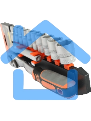 Набор торцовых головок PATRIOT SSR-1/2, CrV сталь, трещотка, удлинитель, 12 предм.Тороцовые головки 10 шт: 10,11,12,13,14,15,17,19,22,24мм удлинитель 125мм 1шт трещотка 72 зуба 1 шт