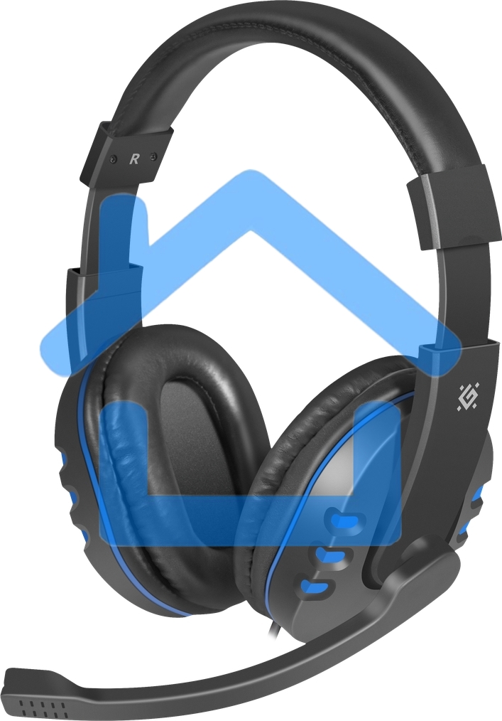 Гарнитура Defender GAMING WARHEAD G-160 BLACK/BLUE