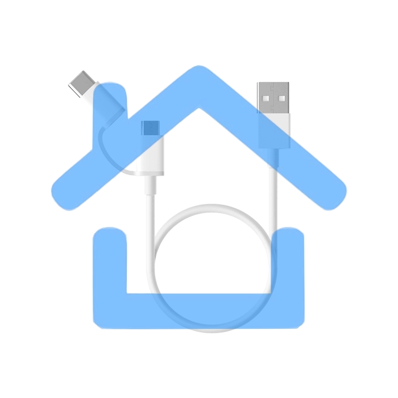 USB-кабель Xiaomi Mi 2-in-1 USB Cable Micro-USB to Type-C (30cm)